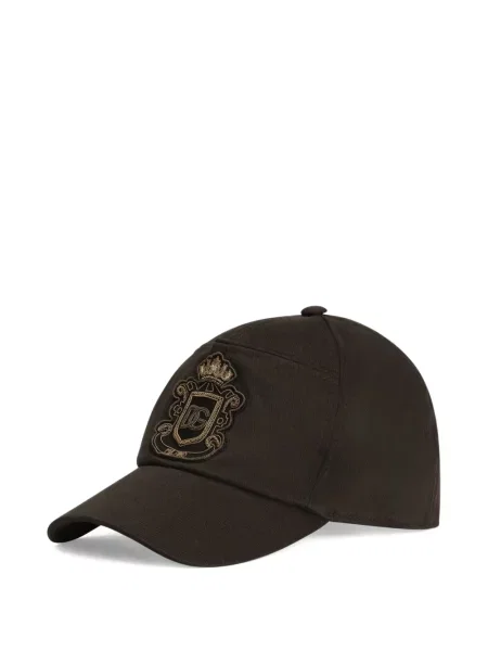 Șapcă Dolce & Gabbana cu broderie maro