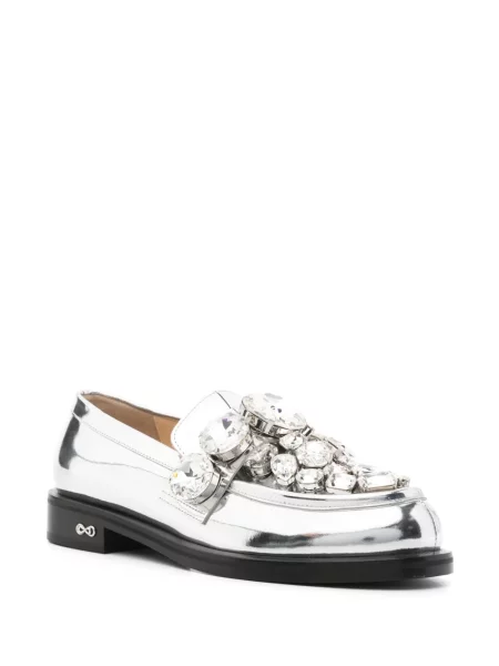 Pantofi loafer Mach & Mach de cristal