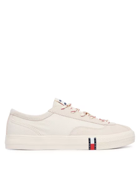 Teniși Tommy Jeans Archive deschis bej