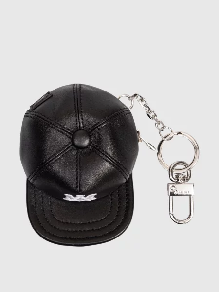 Кожаная шапка Amiri черная