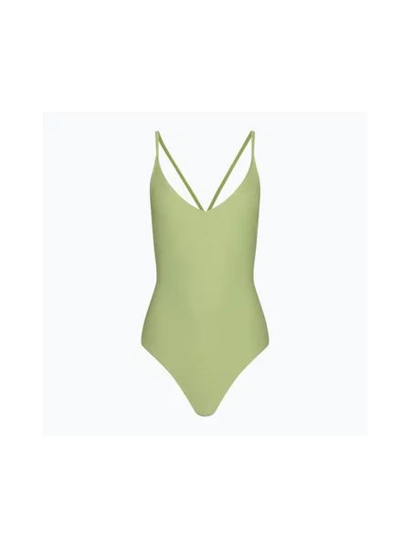 Злитий купальник Billabong Tanlines Sage пальмово-зелений зелений