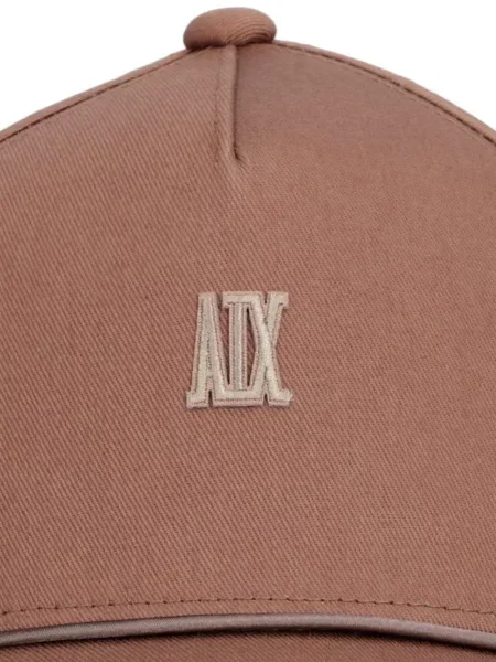 Șapcă Armani Exchange cu broderie maro