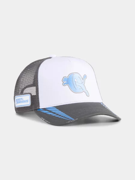 PUMA x F&f Trucker Cap Кепка Унісекс Комбінований верх білий