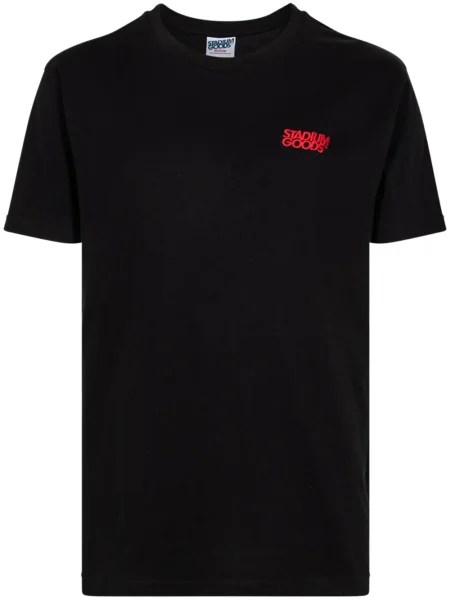 Tricou Stadium Goods® cu broderie negru