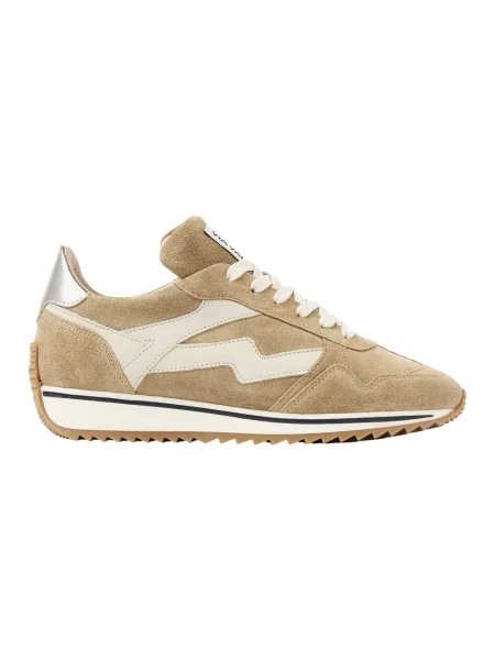 Sneakersy Via Vai skórzane beżowe