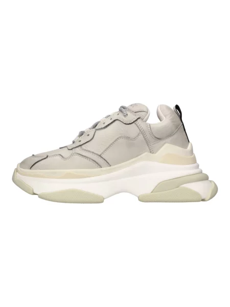Sneakersy Elena Iachi skórzane szare