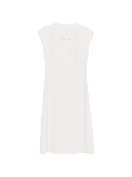 Rochie midi Calvin Klein cu decolteu în V