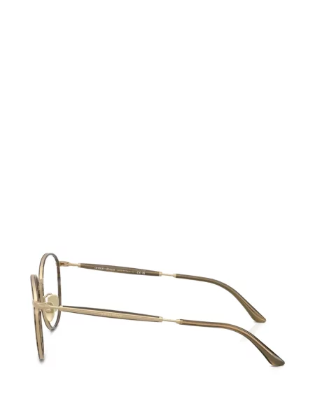 Ochelari de soare rotunzi Giorgio Armani maro