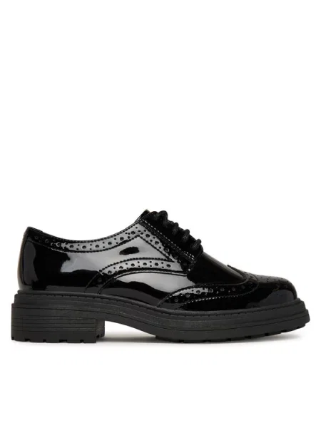 Clarks Oxfords Derby μαύρο