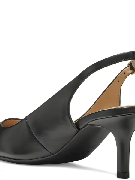 Pantofi cu toc Geox slingback negru