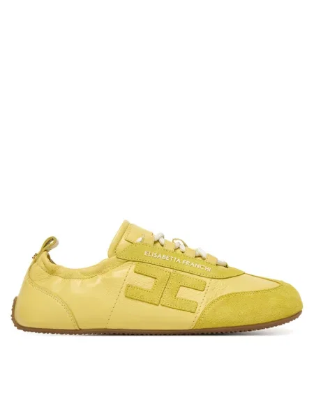 Sneakersy Elisabetta Franchi żółte