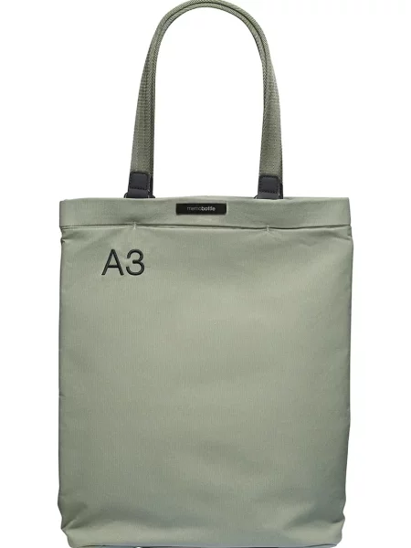 Пазарска чанта Memobottle Daily Tote A3 зелено