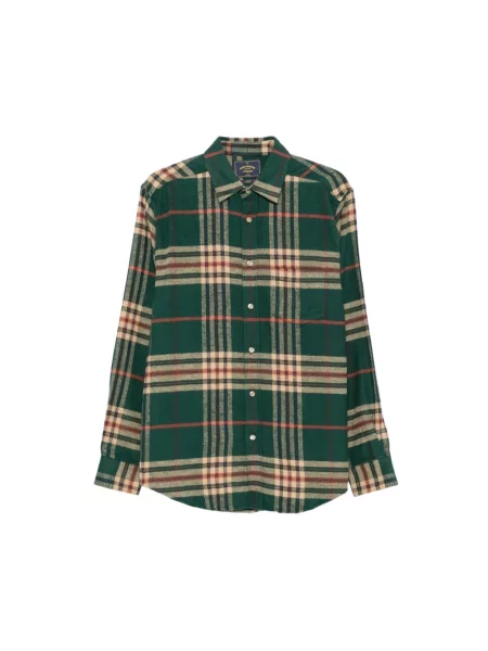 Koszula Portuguese Flannel flanelowa zielona