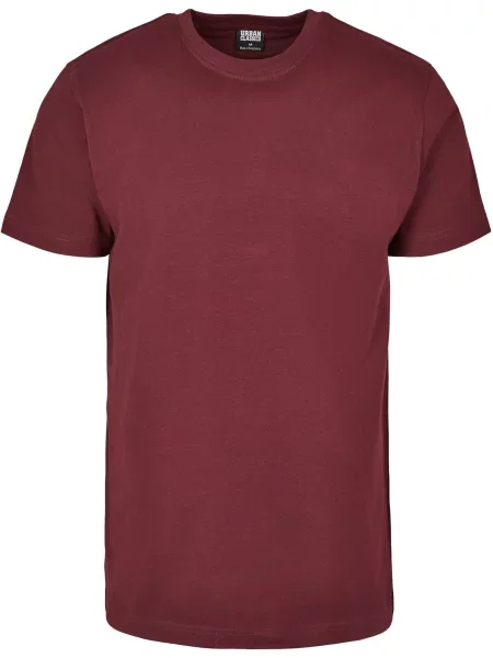 Urban Classics Tričko vínově červená