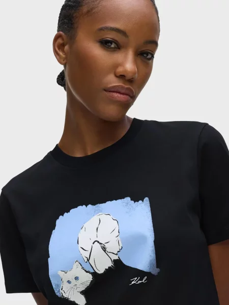 Футболка Karl Lagerfeld черная