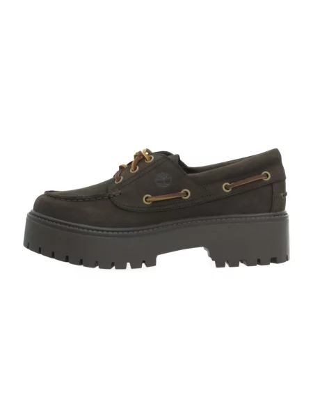 Pantofi Timberland streetstyle cu strasuri maro