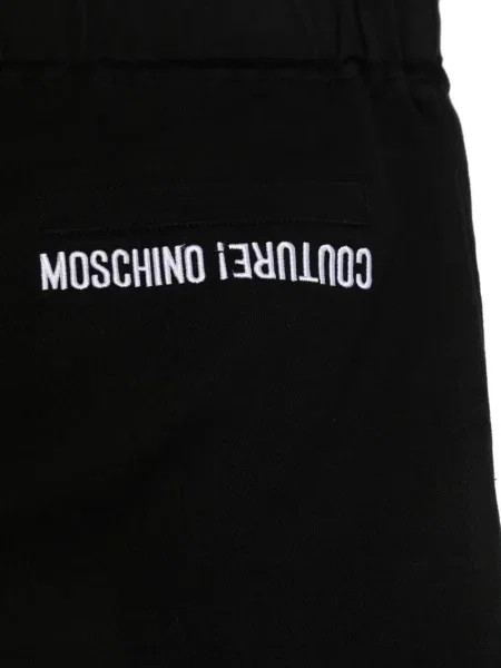 Spodnie dziecięce Moschino czarne