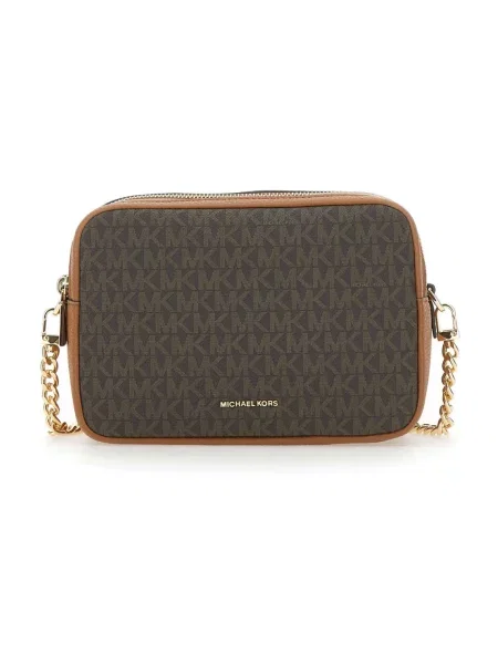 Torebka crossbody Michael Michael Kors brązowa