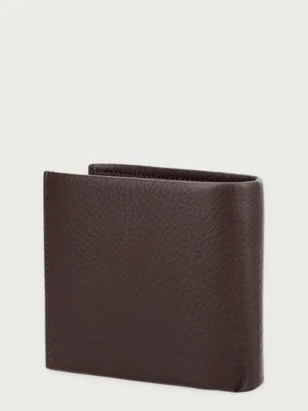 Tommy Hilfiger Denarnica Th Corp Cc Flap And Coin Temno rjava