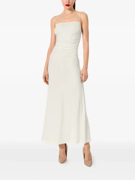Rochie maxi Wolford cu bretele alb