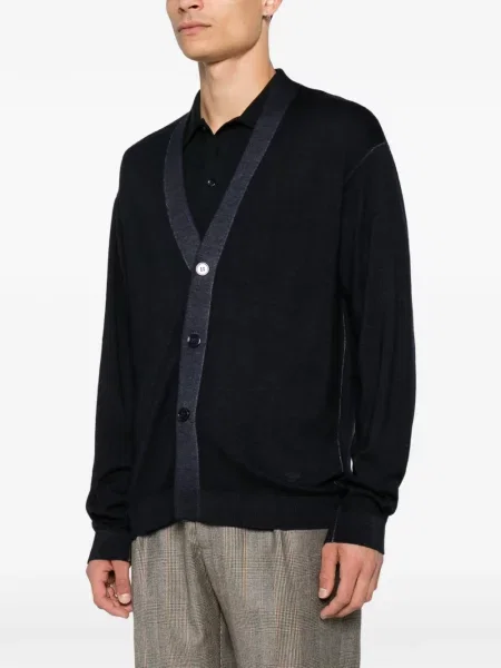 Cardigan Emporio Armani albastru
