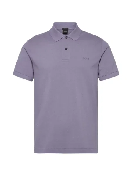Tricou polo Boss violet