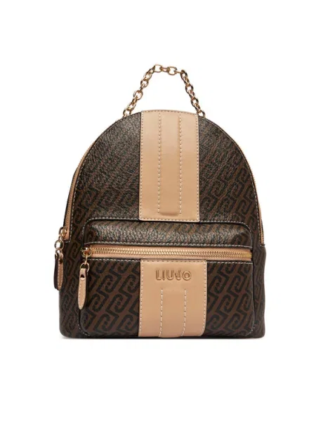 Liu Jo Rucsac cămilă / ciocolatiu / negru maro