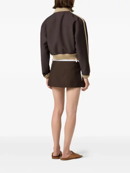 Mohair dzseki Miu Miu barna