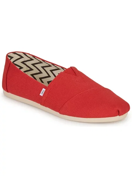Espadrilky Toms červená