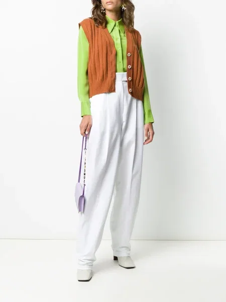 Pantaloni Jejia alb