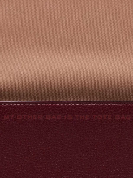 Δερμάτινη δερμάτινη τσάντα Marc Jacobs κόκκινο