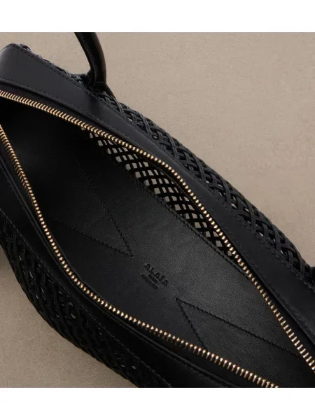 Geantă Alaïa din piele negru