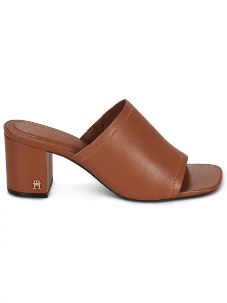 TOMMY HILFIGER Saboți coniac maro