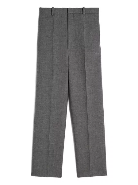 Pantaloni Jil Sander plisate gri