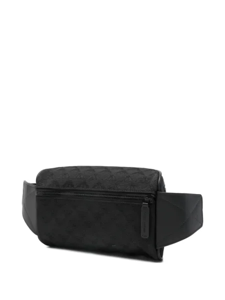 Curea Emporio Armani cu autograf negru