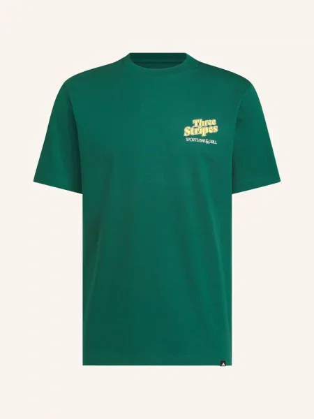 Adidas T-Shirt gruen biała