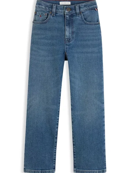 Tommy Hilfiger blugi relaxed fit pentru copii RELAXED albastru