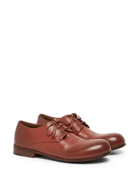 Pantofi derby Marsell din piele maro