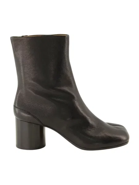 Botki Maison Margiela skórzane czarne