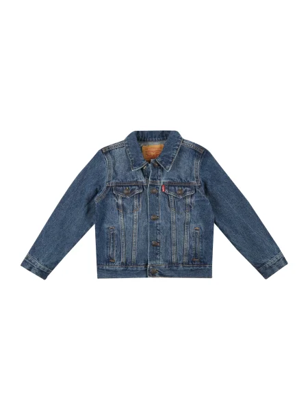 Levi's Kids Geacă de primăvară-toamnă denim albastru