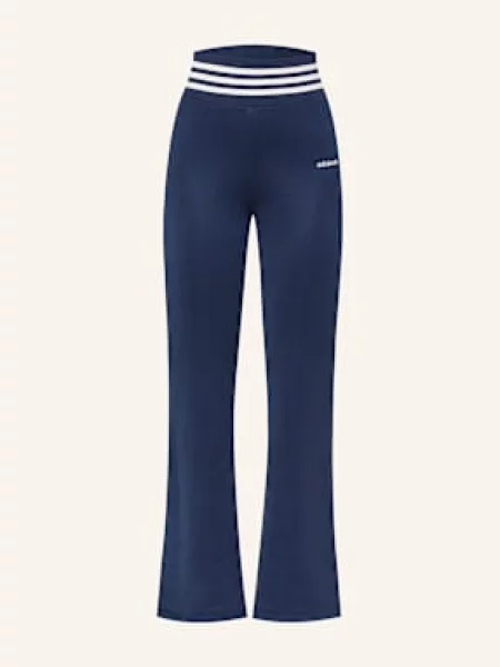 Adidas Originals Spodnie Dresowe Flared Pants blau niebieskie