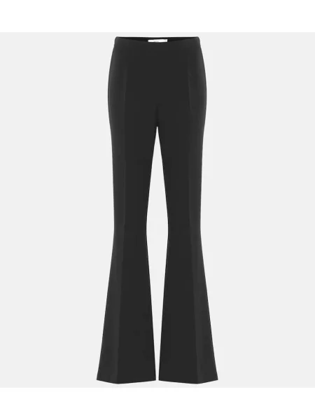 Pantaloni Safiyaa cu talie înaltă negru