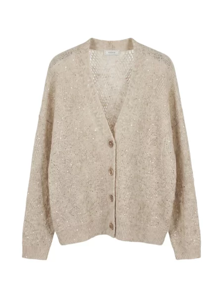 Cardigan Peserico cu paiete tricotate