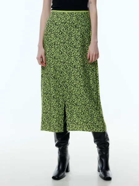 EDITED Fustă Rhonda limetă verde