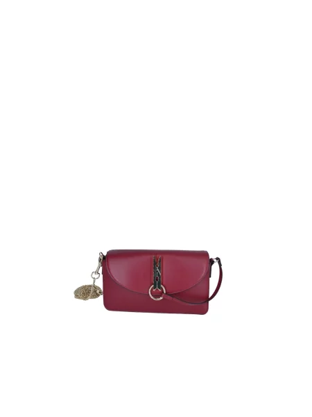 Torebka crossbody Love Moschino skórzana czerwona