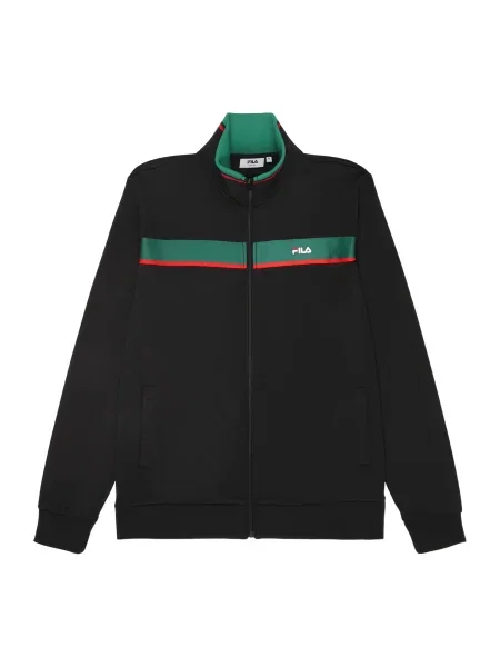 FILA Gornji dio trenirke SAGANO tamno zelena / crvena crna