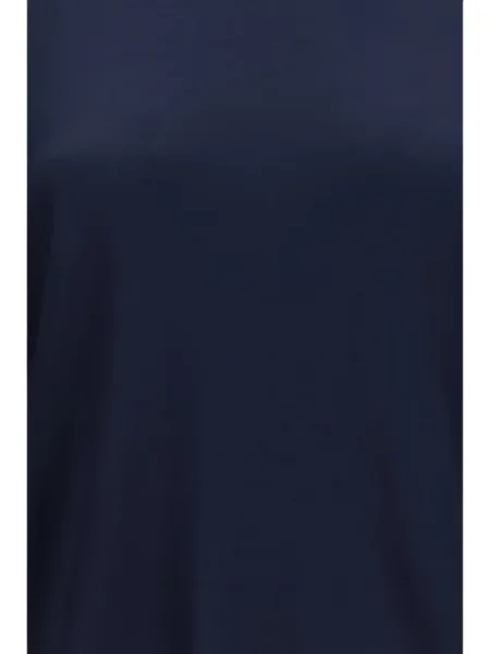 Scurt tricou Brunello Cucinelli din cașmir albastru