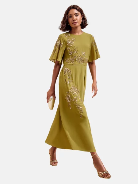 Friends Like These Rochie de seară oliv