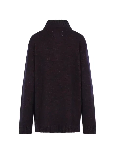 Pulover Maison Margiela tricotate roșu