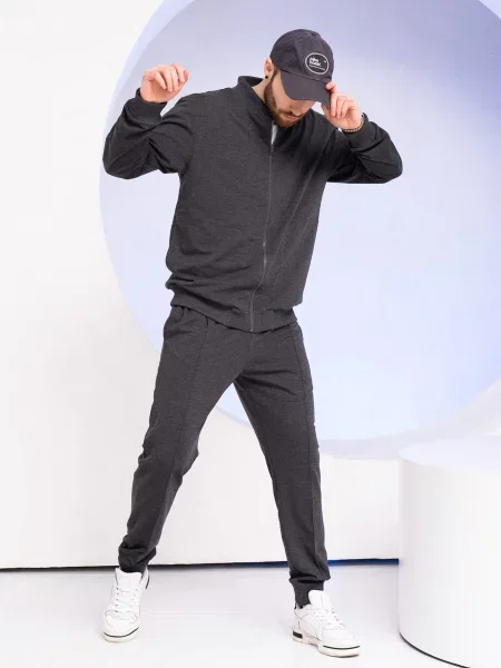 ISSA Plus Спортивний костюм без підкладки сірий